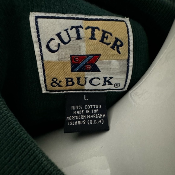 Cutter and Buck “The Honda Classic” TPC Heron Bay Green Vintage Pullover - Picture 7 of 7